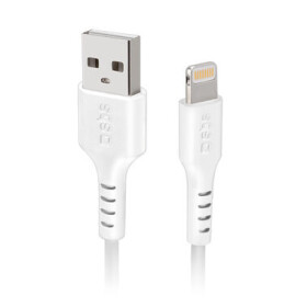 SBS C-89 kábel USB - Lightning 2m biela (TECABLEUSBIP5289W)