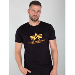 Tričko Alpha Industries Basic T-Shirt M 100501NP-477 pánske S