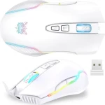 ONIKUMA CW905 biela / Bezdrôtová herná myš / USB / 7 tlačidiel / RGB / 3600 DPI (CW905W Wireless)