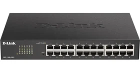 D-Link DGS-1100-24V2 / SMART switch / 24x Gigabit RJ-45 / fanless
