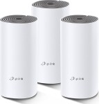 TP-LINK Deco E4 (3-pack) / WiFi systém MESH AC1200 / Dual-band / 2.4GHz - 300Mbps / 5GHz - 867Mbps / 2x LAN (Deco E4(3-pack))