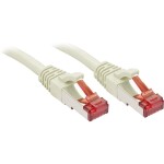 LINDY 47710 RJ45 sieťové káble, prepojovacie káble CAT 6 S/FTP 20.00 m sivá s ochranou 1 ks; 47710