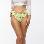 Dámske nohavičky Avocado simple classic - JULIMEX Zelená S