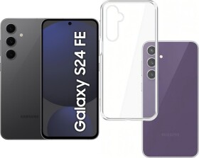 Samsung Galaxy S24 FE 5G 8/256GB Grafitowy (SM-S721BZKGEUE) + Etui Clear Case