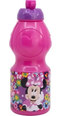 STOR Fľaša na pitie Minnie 400 ml / Plast / Bez BPA (81232)