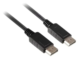 Digitus DisplayPort / Pripojovací kábel / DP/M - DP/M / 2 m / s aretáciou (AK-340103-020-S)