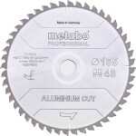 Metabo Aluminium Cut Professional 628276000 pílový kotúč 165 x 20 x 1.2 mm Počet zubov (na palec): 48 1 ks; 628276000