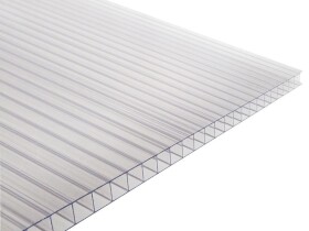 Polykarbonátová doska (číra) – Guttagliss DUAL BOX 8 mm Guttagliss DUAL BOX 8 mm - čirá (2500 x 2100 mm) – 5,25 m2