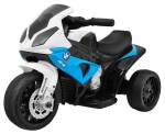 Mamido Detská elektrická motorka BMW S1000RR trojkolka modrá