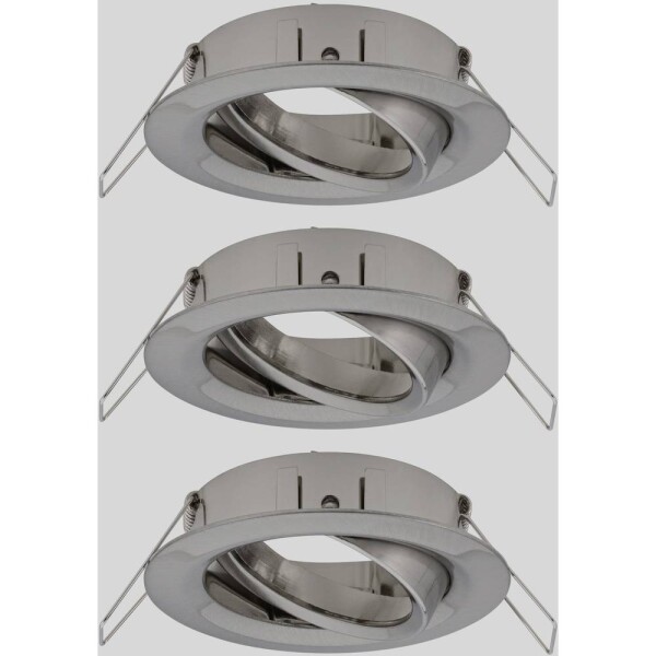 Paulmann 92485 EBL Choose vstavané bodové svietidlo sada 3 ks 10 W železo (kartáčovamé); 92485