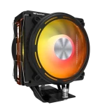 DarkFlash E400 PLUS čierna / Chladič CPU / 4× heatpipe / 2× 120 mm push-pull / ARGB / 235 W TDP / Intel + AMD (E400 PLUS Black)