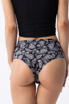 PAISLEY PODPRSENKA MAXI NOHAVIČKY černá XL