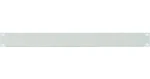 Intellinet šedá / Záslepka do 19" čajky / 1U / 483x44,5x9 mm / oceľ (712385)