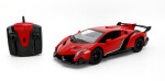 Mamido Mamido Autíčko na diaľkové ovládanie Lamborghini Poison 1:14 so svetlami červené