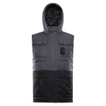 Pánská vesta membránou ptx ALPINE PRO HARD dk.true gray