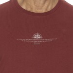 Bushman tričko Argyll burgundy XXXXL