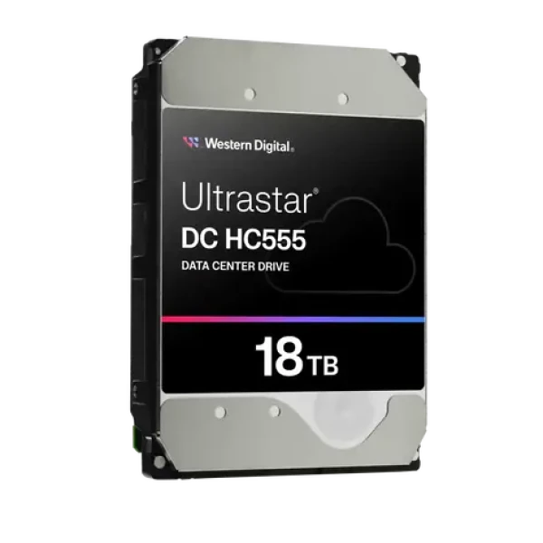 WD Ultrastar DC HC555 18TB / HDD / 3.5" SAS III / 7 200 rpm / 512MB cache / pre dátové centrá (WUH722018CL5204)