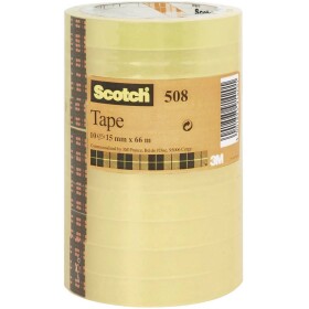 Scotch FT-5100-9664-5 5081566 lepiaca páska priehľadná (d x š) 66 m x 15 mm 10 ks; 5081566