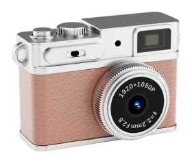 Denver DMC-1203RO ružová / Mini digitálny fotoaparát / CMOS snímač / Micro SD / USB-C (ddmc1203ro)
