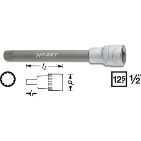 Hazet HAZET nástrčný kľúč 1/2 (12.5 mm) 990SLG-10; 990SLG-10