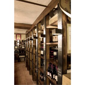 SLV 151320 LED nástenné svetlo 6.7 W čierna, mosadz; 151320