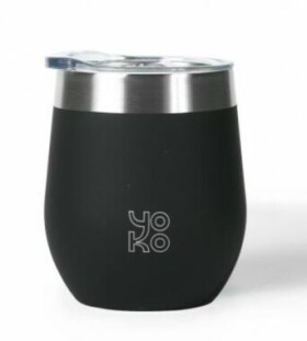 Yoko Design Nerezový hrnček na kávu Noir 250ml / Termohrnček (3411800017582)