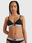 Dámska podprsenka LOGO UNDERBAND UNLINED TRIANGLE BRA UW0UW02721BDS čierna Tommy Hilfiger