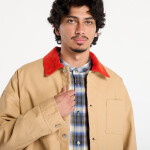 Bunda A.P.C. x Marc Jacobs UNISEX Lined Jacket W Contrast Collar Brown S