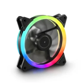 Sharkoon SHARK Blades RGB čierna / vetráčik / 120mm / RGB / 18.2 dBA / 1200 RPM / 94,8 m3h (4044951026876)