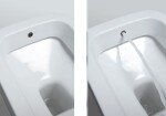 HOPA - Závesné WC TULIP FUSION s integrovanou bidetovou sprchou - WC sedátko - Bez sedátka KEAZTUWCBIF