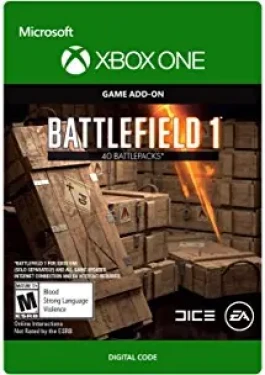 XONE Battlefield 1: Battlepack X 40 / Elektronická licencia / Herný obsah (7F6-00086)