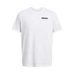 Tričko Under Armour HW ARMOUR LABEL SS Tee White/ Black XS