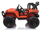 Mamido Elektrické autíčko Jeep Brothers oranžové 24V 2x200W