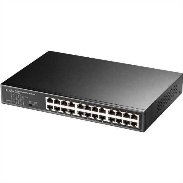 Cudy Cudy GS1024 switch di rete Gigabit Ethernet (10/100/1000) Nero sieťový switch; GS1024