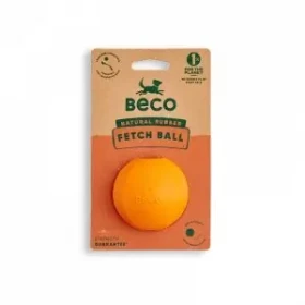 Beco Fetch Ball Hračka pre psov oranžová 6,5cm (BG-756285)