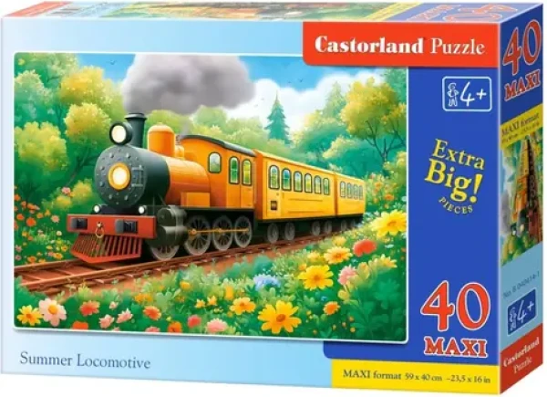 Castorland 040414 Puzzle Lokomotíva v lete MAXI