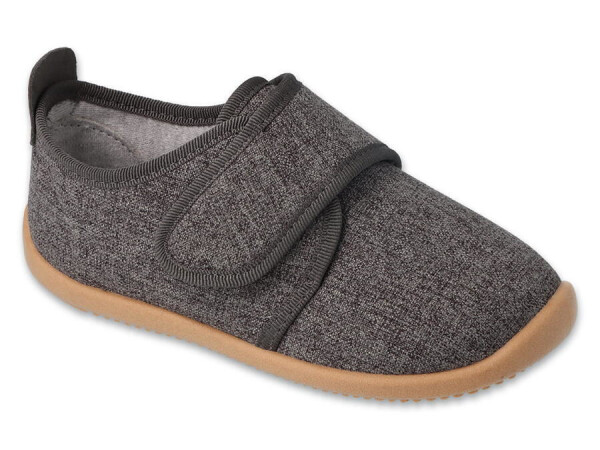 BEFADO 902X022 902Y022 chlapčenské barefoot papuče SOFTER hnedé 34 902XY022_34