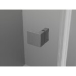 MEXEN/S - Lunar L Duo sprchovací kút dvere krídlové 120 x 80, transparent, grafit kartáčovaná 834L-120L-080P-66-00