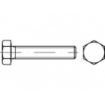 TOOLCRAFT TO-5411067 šesťhranná skrutka M30 150 mm vonkajší šesťhran ocel glavanizované zinkom 1 ks; TO-5411067