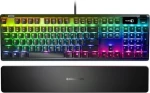 SteelSeries Apex Pro (US) čierna / Herná klávesnica / Mechanická / OmiPoint / RGB podsvietenie / US layout (64626)