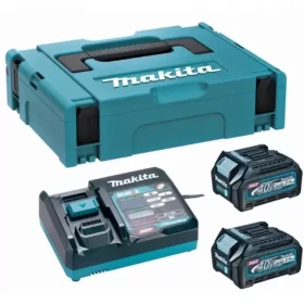 Makita 191J97-1 / Sada akumulátorov Li- ION XGT 40V 2xBL4040+DC40RA+Makpac (191J97-1)