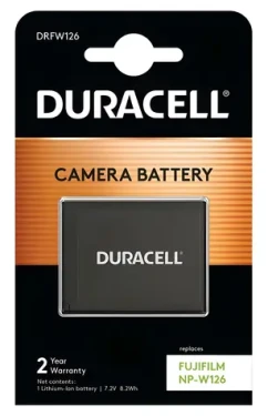 Duracell DRFW126 čierna / Batéria pre fotoaparát / Li- ION / 1140mAh / pre Fujifilm NP-W126 (DRFW126)