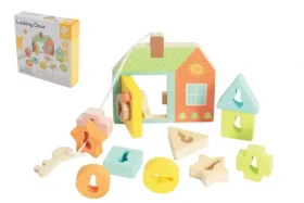 TEDDIES Drevená vkladačka Dverné zámky