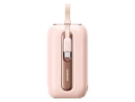 Joyroom JR-L012 Colorful ružová / Power Bank / 10000mAh / 22.5W / kábel USB-C a Lightning / 1x USB-C / 2.4A (JR-L012 Pink)
