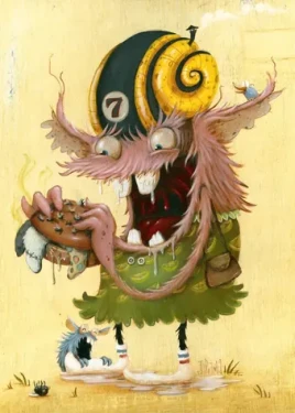 HEYE Puzzle Zozoville: Nezdravé jedlo