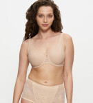 WILD ROSE SENSATION - Minimalizačná podprsenka: o jeden košíček menšia, hladký tvar Triumph NUDE BEIGE 85F