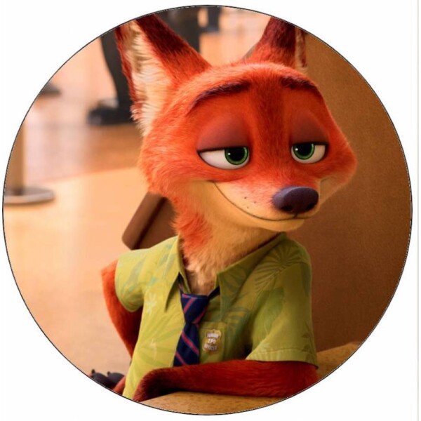 Jedlý papier Nick zo Zootropolis 19,5 cm - Pictu Hap - Pictu Hap