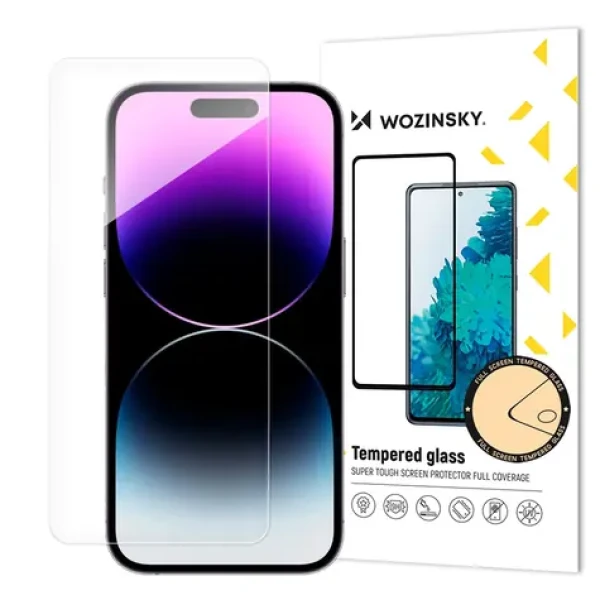 Wozinsky Ochranné sklo iPhone 16 / Hybridné sklo / Flexibilné / Full Cover