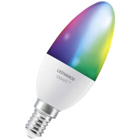 LEDVANCE SMART + En.trieda 2021: F (A - G) SMART+ WiFi Candle Multicolour 40 5 W/2700K E14 E14 RGBW; 4058075485938 - Ledvance SMART BULLB+ WIFI B40 RGBW E14 3 PCS.