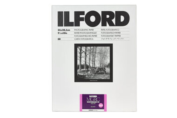 Ilford MG RC DL 1M (24 x 30.5 cm) / 10 listov / čiernobiely fotografický papier / lesklý (HAR1179998)